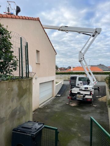 Mise en place nacelle sous sol